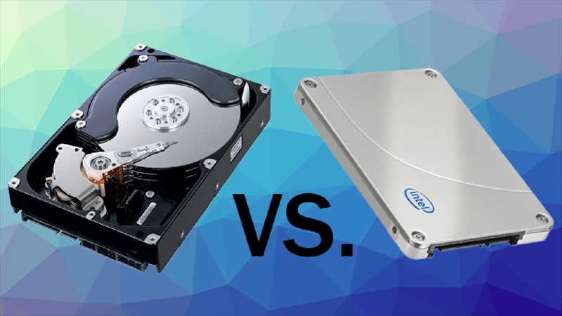 Nên chọn máy có ổ cứng SSD